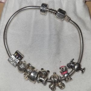 Retired Chamilia bracelet and bead bundle
